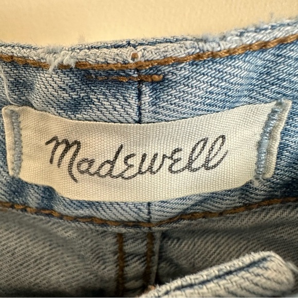 Madewell Size 26 The Curvy Perfect Vintage Jeans Light Wash High Waisted Jeans - Picture 6 of 9